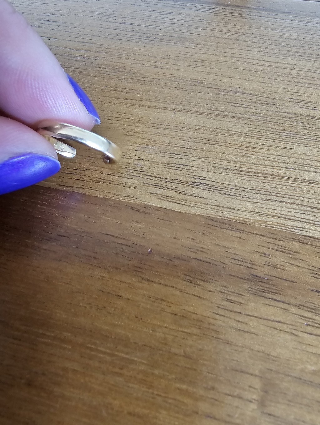 14k Solid Yellow Gold Toe Ring Genuine